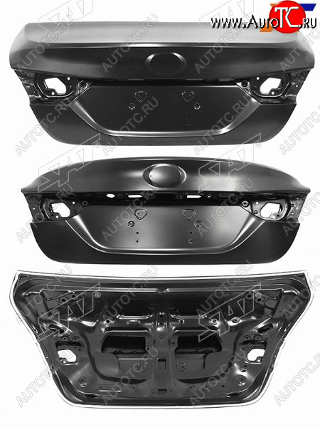 10 549 р. Крышка багажника SAT Toyota Camry XV70 дорестайлинг (2017-2021)  с доставкой в г. Кемерово