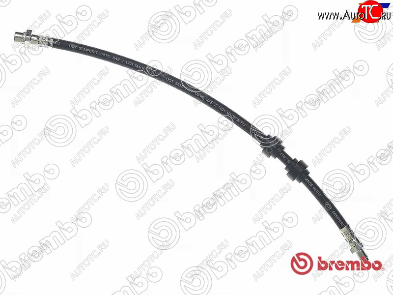 1 049 р. Шланг тормозной передний LH=RH BREMBO  BMW 5 серия  E39 (1995-2003) седан дорестайлинг, седан рестайлинг  с доставкой в г. Кемерово