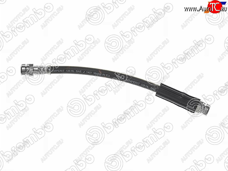 669 р. Шланг тормозной задний LH=RH BREMBO Volkswagen Passat B8 седан дорестайлинг (2015-2019)  с доставкой в г. Кемерово