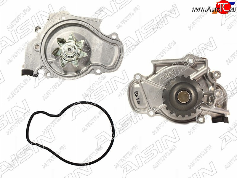 4 299 р. Насос водяного охлаждения с прокладкой F23A F18B AISIN Honda Odyssey 1 (1994-1999)  с доставкой в г. Кемерово
