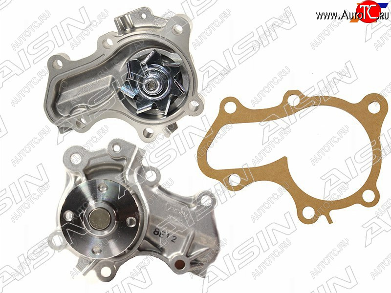 3 489 р. Насос водяного охлаждения с прокладкой 4G1315 AISIN Mitsubishi Colt CJ0 хэтчбэк 3 дв. (1995-2003)  с доставкой в г. Кемерово