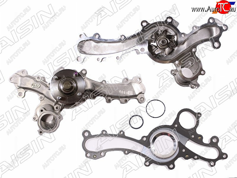 11 749 р. Насос водяного охлаждения TOYOTA LAND CRUISER PRADO 150FJ CRUISER 1GRFE 09- (с прокладкой) AISIN WPT-169  с доставкой в г. Кемерово