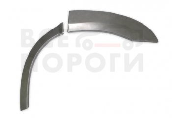 Левая задняя ремонтная арка (внешняя) Vseporogi Chevrolet Equinox (2003-2009) (холоднокатаная сталь 0.8 мм)