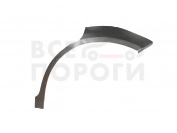 Левая задняя ремонтная арка (внешняя) Vseporogi Ford Fiesta  5 (2001-2008) хэтчбэк 5 дв. дорестайлинг, хэтчбэк 5 дв. рестайлинг (холоднокатаная сталь 0.8 мм)
