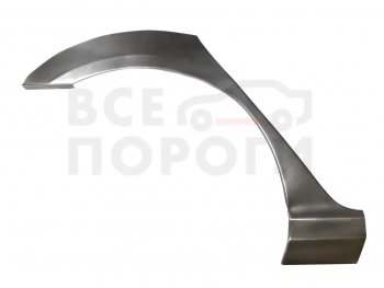 Правая задняя ремонтная арка (внешняя) Vseporogi Hyundai Elantra  HD (2006-2011) (Оцинкованная сталь 0,8 мм.)