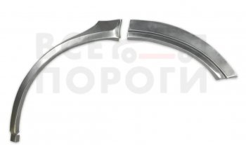 Левая задняя ремонтная арка (внешняя) Vseporogi INFINITI FX35  S50 - FX50  S50 (Холоднокатаная сталь 0,8мм)