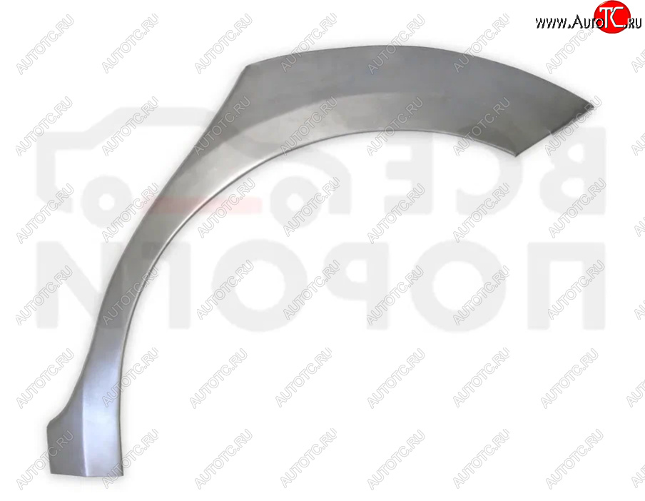 2 099 р. Левая задняя ремонтная арка (внешняя) Vseporogi  KIA Ceed  1 ED (2006-2012) дорестайлинг, хэтчбэк 5 дв., рестайлинг, хэтчбэк 5 дв. (Оцинкованная сталь 0,8 мм.)  с доставкой в г. Кемерово