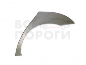 Левая задняя ремонтная арка (внешняя) Vseporogi Nissan Almera  G15 (2012-2019) седан (Холоднокатаная сталь 0,8мм)