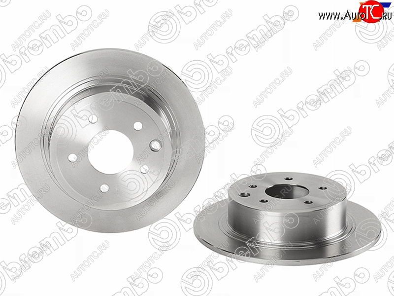 4 099 р.  Диск тормозной задний Ø291.5 BREMBO  Nissan Juke  1 YF15 - Teana ( 1 J31,  2 J32,  3 L33)  с доставкой в г. Кемерово