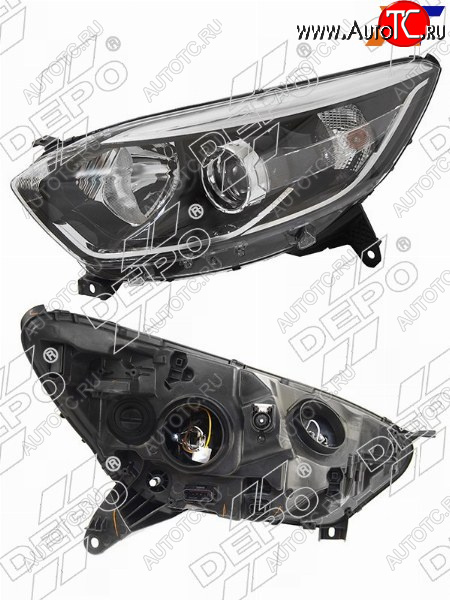 11 649 р. Фара Renault Kaptur 16-20 (Спереди Слева) DEPO 551-1199LMLEMN2  с доставкой в г. Кемерово
