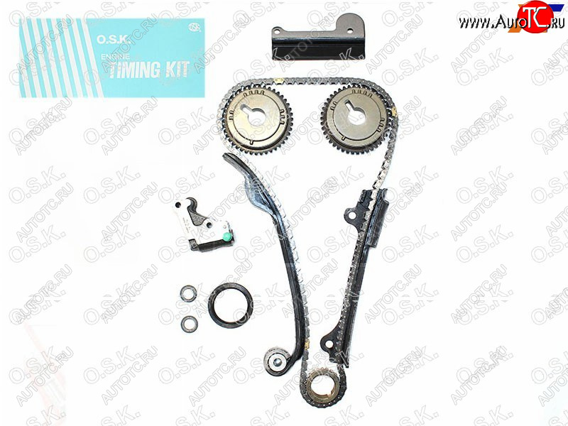 14 249 р. Комплект для замены цепи ГРМ NISSAN SUNNYADWINGROAD QG13QG15 00-(без VVTI) OSK N133K  с доставкой в г. Кемерово