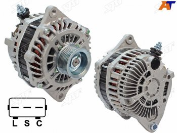12 399 р. Генератор NISSAN TEANA J32 VQ25DE 08-13MURANO Z51Z51R VQ35DE 08-15  12V 130A                       SAT ST-23100-1AA1A  с доставкой в г. Кемерово. Увеличить фотографию 1