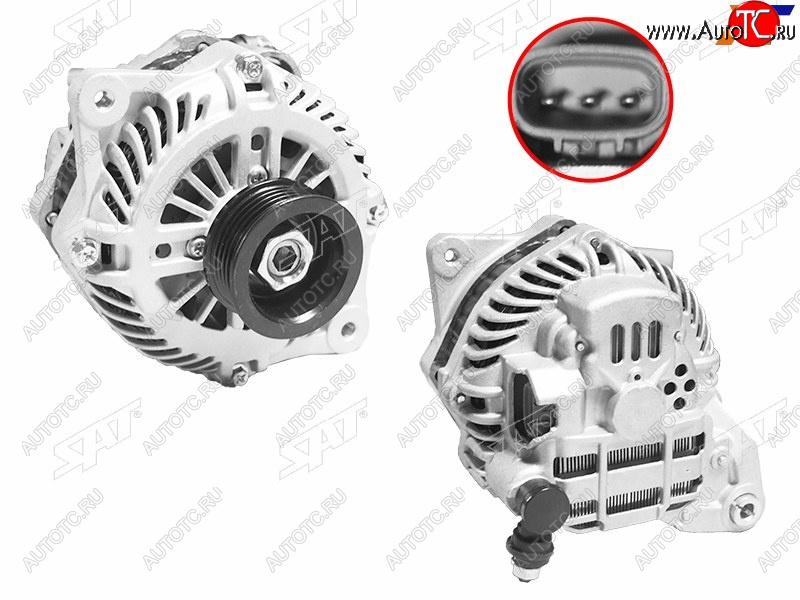 9 199 р. Генератор SUBARU IMPRESAFORESTERLEGACY 2.02.5 02-12 EJ204EJ205EJ255 12V 110A SAT ST-23700-AA521  с доставкой в г. Кемерово
