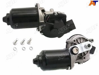 3 099 р. Мотор трапеции стеклоочистителя Hyundai Solaris 10-17  Kia Rio 11-17  Hyundai Accent 11-17 SAT ST-299-0001  с доставкой в г. Кемерово. Увеличить фотографию 1
