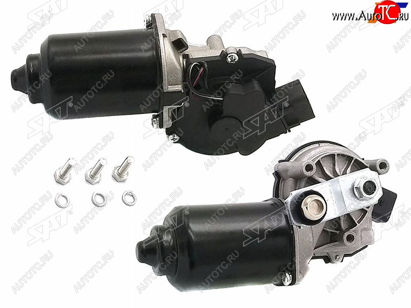 3 099 р. Мотор трапеции стеклоочистителя Hyundai Solaris 10-17  Kia Rio 11-17  Hyundai Accent 11-17 SAT ST-299-0001  с доставкой в г. Кемерово