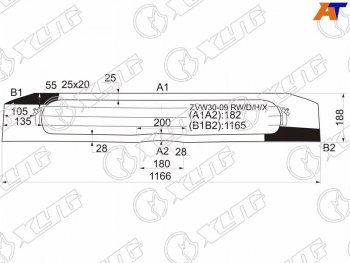 Стекло заднее (Цвет зеленый Обогрев нижняя часть) Toyota Prius (ZVW30) 09-16  Prius PHV 12-16 XYG ZVW30-09 RW/D/H/X