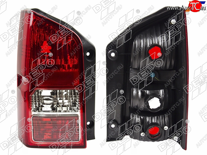 7 999 р. Фонарь задний Nissan Pathfinder 02-14 (Слева) DEPO 215-19J3L-LD-UE  с доставкой в г. Кемерово