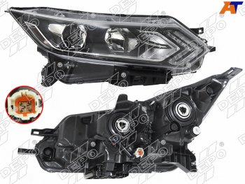 Фара Nissan Qashqai 17-22 (Справа) DEPO 215-11AKR-LDEM2