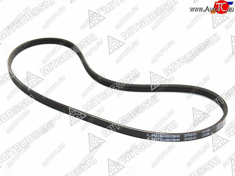 299 р. Ремень поликлиновой TOYOTA 2С CM5#CR2#CR3# NISSAN RB20DERB25DE C3334C35 (PS)                    MITSUBOSHI 3PK845  с доставкой в г. Кемерово