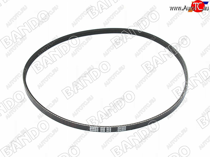 579 р. Ремень поликлиновой NISSAN B15G10Y11C34V10, QG1#RB20E (PS) BANDO 3PK855  с доставкой в г. Кемерово