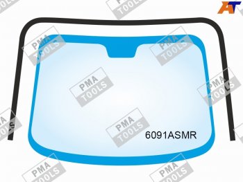 2 679 р. Молдинг лобового стекла (П-образный) Nissan X-Trail 13-22  Rogue 14-21                              PMA 6091ASMR  с доставкой в г. Кемерово. Увеличить фотографию 1