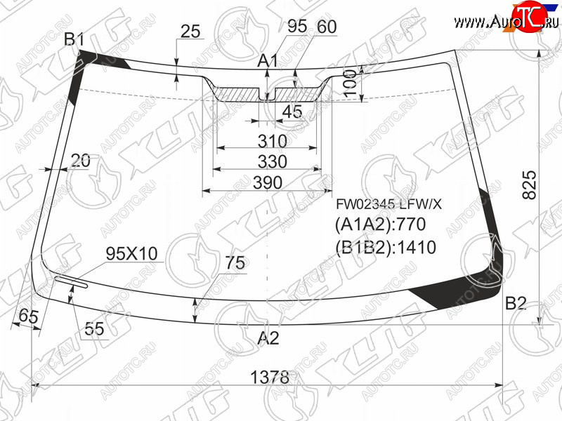 6 249 р. Стекло лобовое Lexus IS 98-05  Toyota Altezza 98-05 XYG FW02345 LFW/X  с доставкой в г. Кемерово