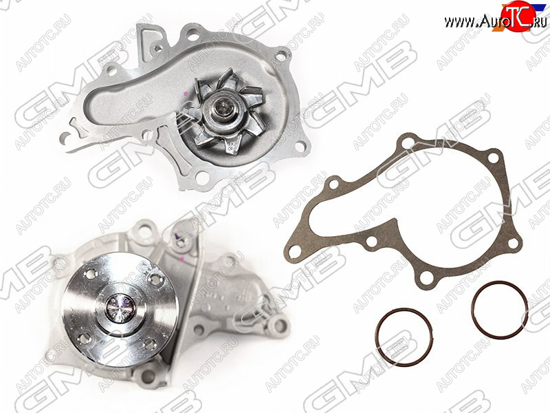 2 759 р. Насос водяного охлаждения TOYOTA COROLLA,CORONA,CARIB 4,5AFE 88- (с прокладкой) GMB GWT-78A  с доставкой в г. Кемерово