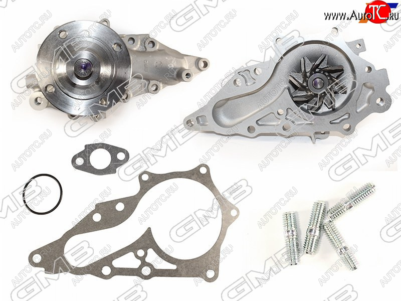 4 099 р. Насос водяного охлаждения TOYOTA MARK2,CHASER,CRESTA 2JZG#E 99-05 (с прокладкой) GMB GWT-120A  с доставкой в г. Кемерово