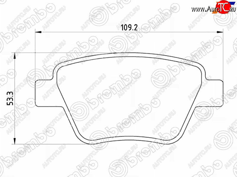 2 799 р. Колодки тормозные LH-RH SAT  Volkswagen Caddy 2K рестайлинг (2015-2020)  с доставкой в г. Кемерово