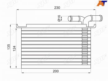Интеркулер AUDI A1S1 10-A3S3 03-VOLKSWAGEN GOLF 08- SAT ST-03F145749B