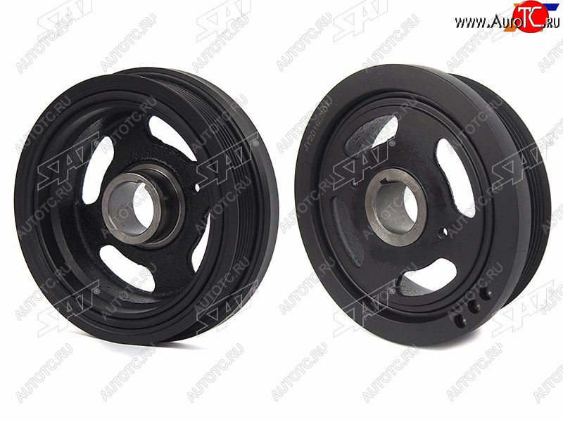1 859 р. Шкив коленвала TOYOTA CAMRY HYBRID 15-HIGHLANDER 14-LEXUS ES250350300H 12-RAV4 08- VENZA 09-  SAT ST-13470-36010  с доставкой в г. Кемерово