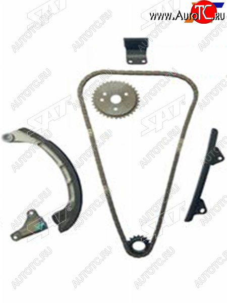 5 999 р. Комплект замены цепи ГРМ 2SZFE TOYOTA BELTA 05-RACTIS 05-VITZ 05- SAT ST-136-0005  с доставкой в г. Кемерово