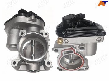 Дроссельная заслонка Ford Fiesta 02-08  Focus 04-11  Fusion 02-12  Mondeo 07-15 SAT ST-1537636