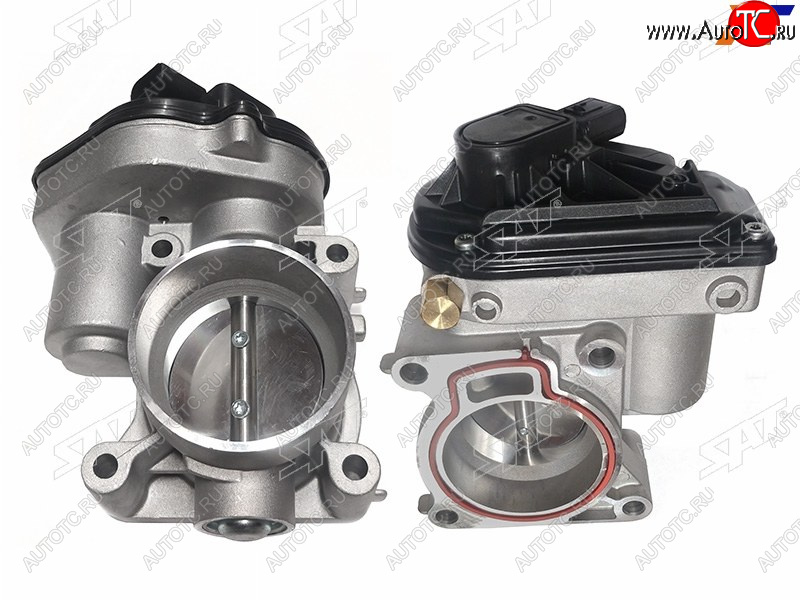 5 399 р. Дроссельная заслонка Ford Fiesta 02-08  Focus 04-11  Fusion 02-12  Mondeo 07-15 SAT ST-1537636  с доставкой в г. Кемерово
