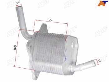 4 399 р. Радиатор масляный TOYOTA FORTUNER 15-HIACE 19-HILUX 15- SAT ST-205-0003  с доставкой в г. Кемерово. Увеличить фотографию 1