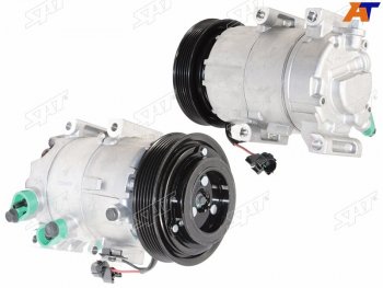 23 949 р. Компрессор кондиционера Hyundai Elantra 13-16  Kia Cerato 13-20  Soul 13-19  Hyundai i30 11-17 SAT ST-245-0029  с доставкой в г. Кемерово. Увеличить фотографию 1
