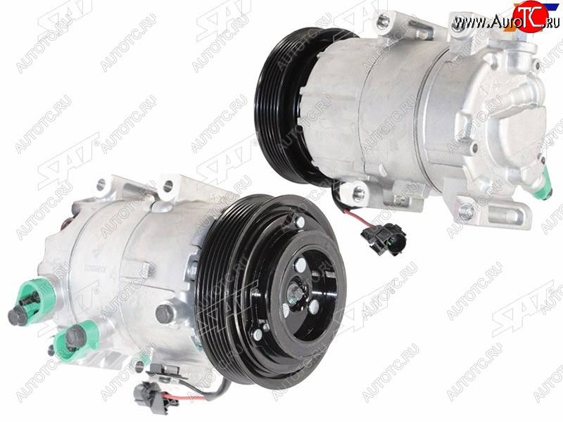 23 949 р. Компрессор кондиционера Hyundai Elantra 13-16  Kia Cerato 13-20  Soul 13-19  Hyundai i30 11-17 SAT ST-245-0029  с доставкой в г. Кемерово
