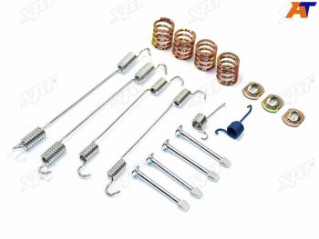 Комплект монтажный барабанных тормозных колодок NISSAN ALMERA G15RA SAT ST-44090-00QAD, st4409000qad SAT ST-44090-00QAD
