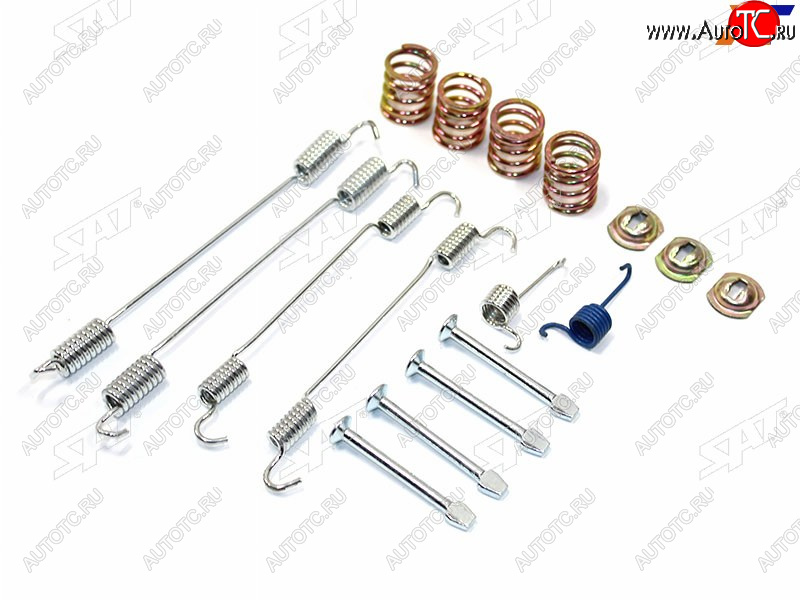 539 р. Комплект монтажный барабанных тормозных колодок NISSAN ALMERA G15RA SAT ST-44090-00QAD, st4409000qad SAT ST-44090-00QAD  с доставкой в г. Кемерово
