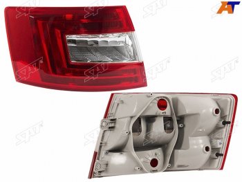 Фонарь задний левый SAT Skoda Octavia  A7 (2012-2017) дорестайлинг лифтбэк, дорестайлинг универсал
