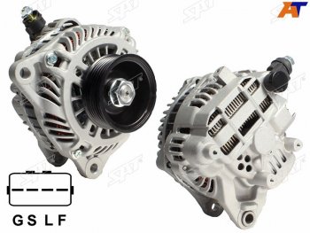 11 699 р. Генератор MMC ECLIPSEGALANT DJLANCER CS7OUTLANDER CU5W 2.4 07-08 4G69 12V 120A SAT ST-85-0026  с доставкой в г. Кемерово. Увеличить фотографию 1