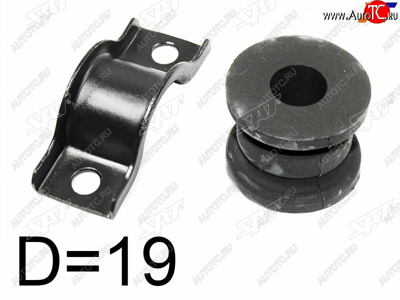 255 р. Втулка заднего амортизатора SAT  Mercedes-Benz ML class  W163 (2001-2005) рестайлинг  с доставкой в г. Кемерово