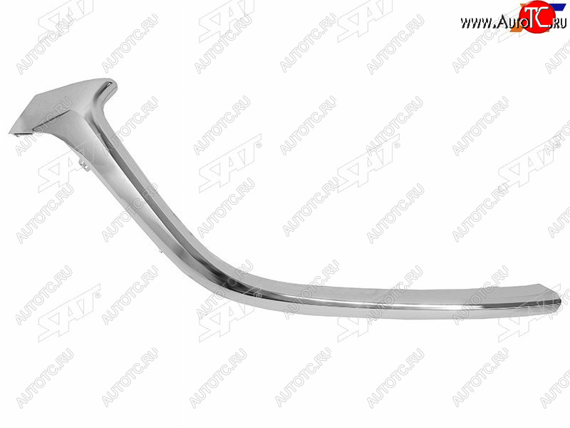 1 389 р. Правый молдинг решетки радиатора SAT Mazda 3/Axela BM рестайлинг седан (2016-2019) (хром)  с доставкой в г. Кемерово