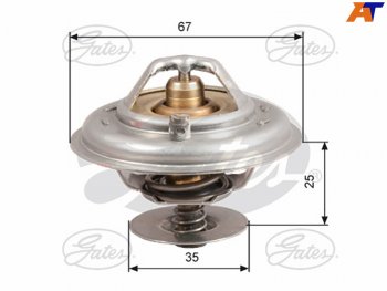 Термостат AUDI A80A100 90-94A4A6 96-05BMW 3 E365 E34 GATES TH14387G1