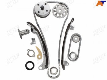 9 299 р. Комплект ГРМ TOYOTA 1AZ-FE2AZ-FE (VVT GEAR) 01- SAT TK-TY123-CD  с доставкой в г. Кемерово. Увеличить фотографию 1
