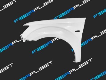 Переднее левое крыло (стеклопластик) Fiberplast Mitsubishi Outlander ( XL,  CW0W) (2005-2010) (CW)  дорестайлинг, дорестайлинг