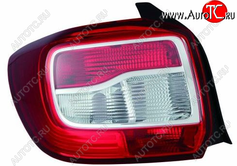 3 599 р. Левый фонарь DEPO Renault Logan 2 дорестайлинг (2014-2018)  с доставкой в г. Кемерово