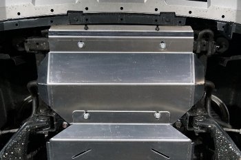 Защита радиатора ТСС Тюнинг Tank 500 (2021-2025) (алюминий 4 мм)