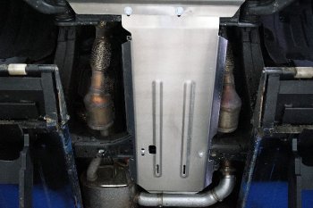 Защита КПП и раздаточной коробки (V6 4WD) ТСС Тюнинг Tank 500 (2021-2025) (алюминий 4 мм)
