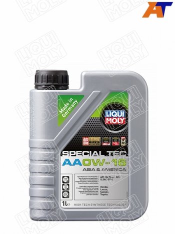 1 659 р. Масло моторное LIQUI MOLY Special Tec AA 0W-16 SPGF-6B 1л LIQUI MOLY 21326  с доставкой в г. Кемерово. Увеличить фотографию 1